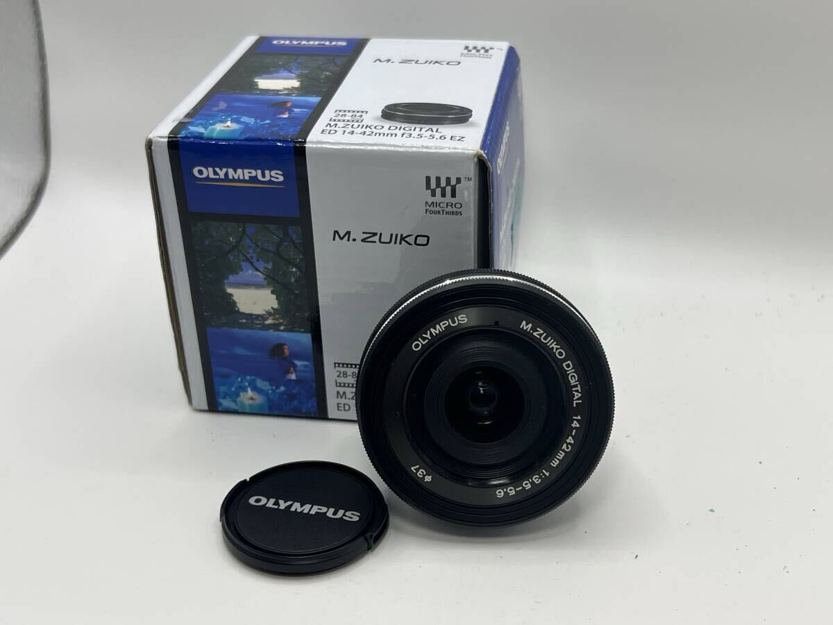OLYMPUS M.ZUIKO DIGITAL 14-42mm 1:3.5-5.6 EZ ED MSC　動作未確認 現状品 