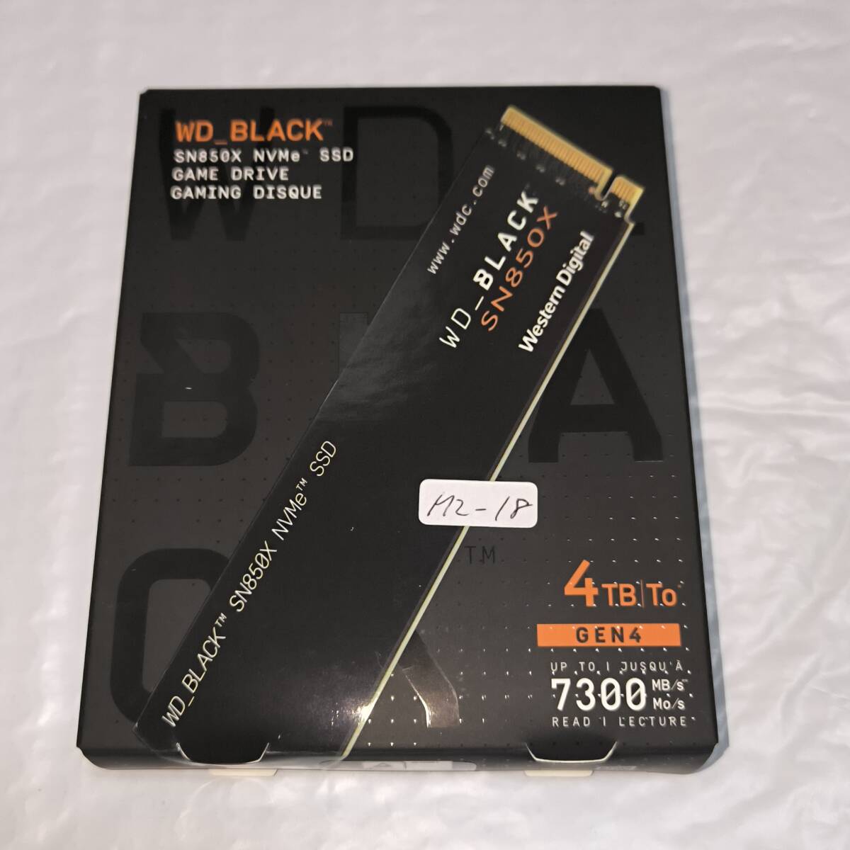 M2 SSD 4TB WD BLACK SN850X ＃M2-18