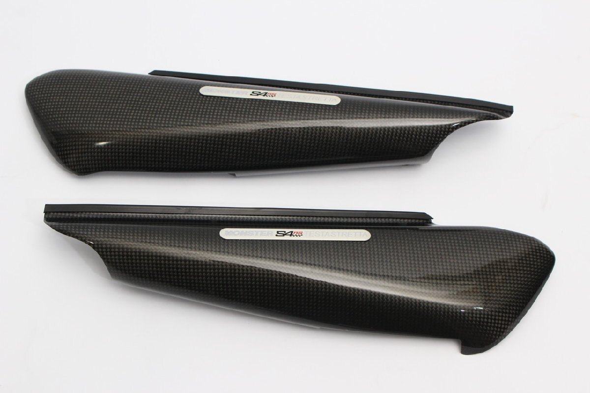 DUCATI モンスターS4RS　2006年◆サイドカバー　カーボン◆ZDMM417AA6B100