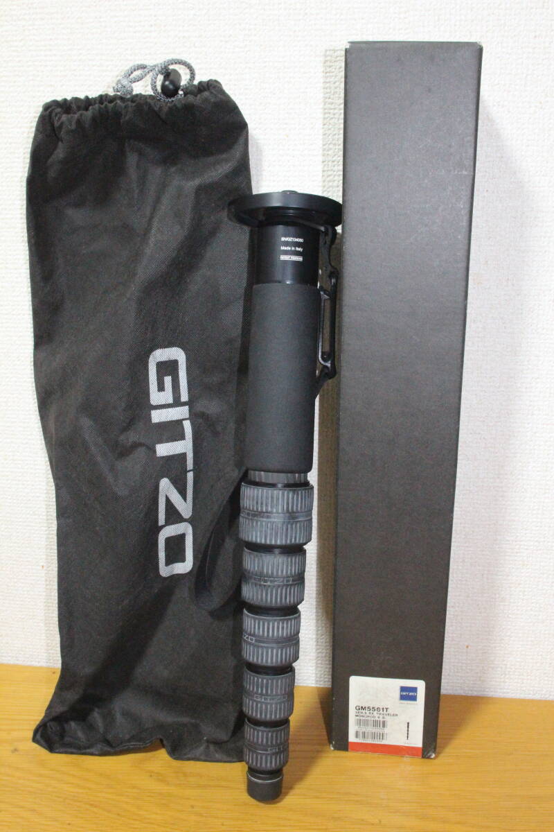 gitzo gm5561t traveler monopod ジッツォ トラベラー 6段一脚 