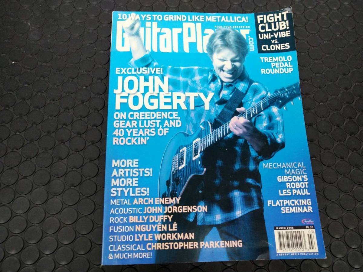 米国GUITAR PLAYER MARCH 2008 特集：JONH FORGERTY