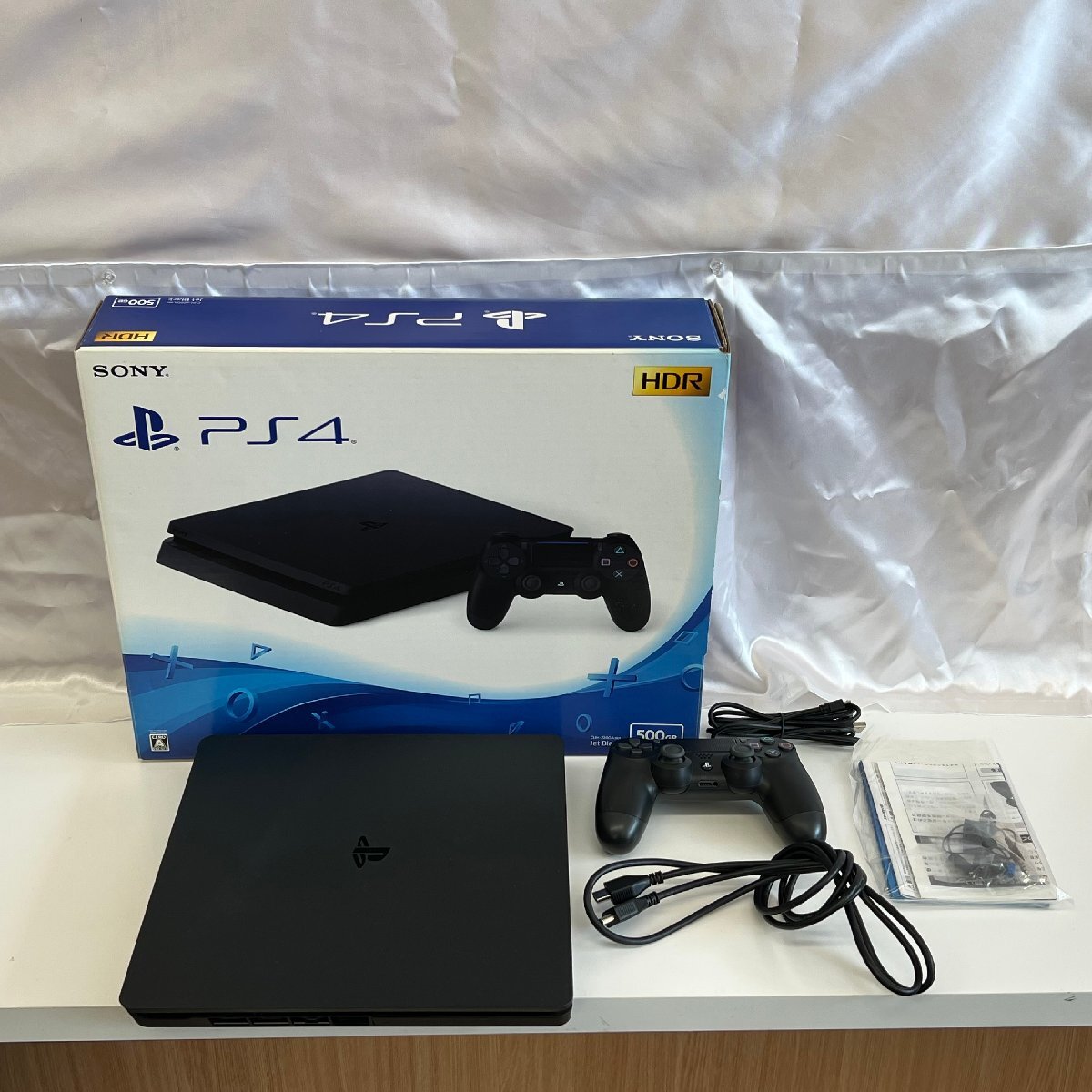 ☆PlayStation4 CUH-2200AB01 ジェット・ブラック 500GB PS4 プレステ４【動作保証】