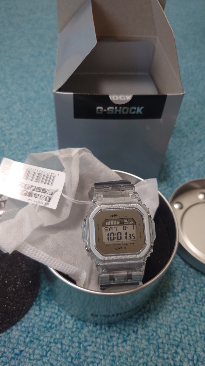 新品未使用 G-SHOCK GLX-5600KI-7JR メンズ 五十嵐カノア CASIO デジタル カシオ 腕時計 ジーショック スケルトン オリンピック 2019年製