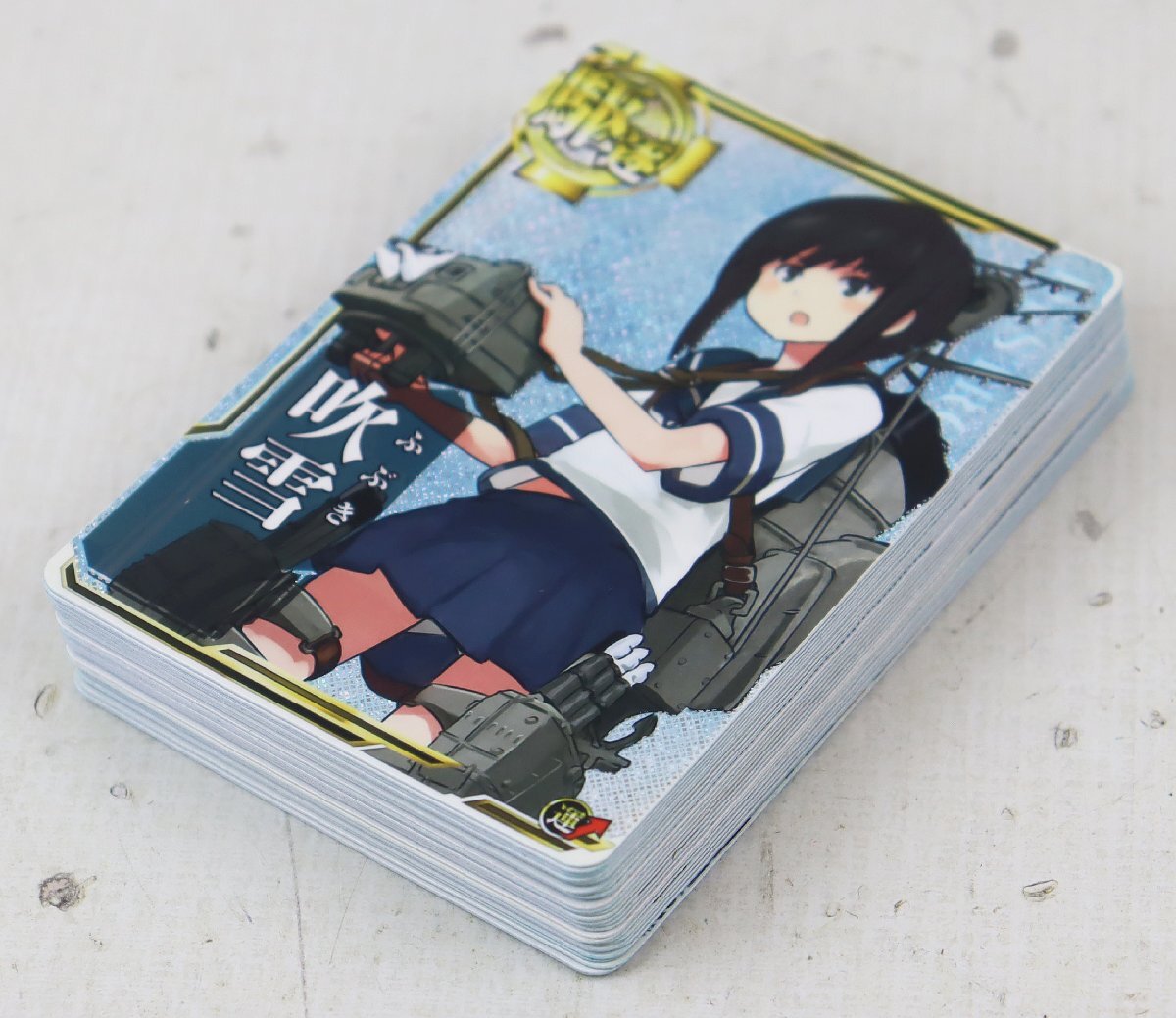 P★中古品★『艦これAC カード ホロ背景 27枚セット』 SEGA/セガ 1枚のみ改/中破5枚/期間限定フレーム5枚 艦隊これくしょん アーケード