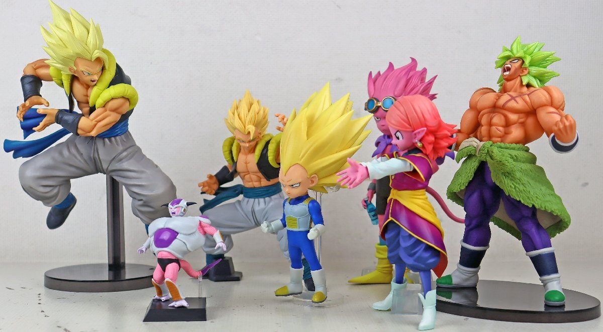 S◎中古品◎フィギュア 『ドラゴンボール・SAND LAND 7体セットまとめ売り』 BANDAI/バンダイ コジータ/ベルゼブブ/ブロリー/ベジータほか
