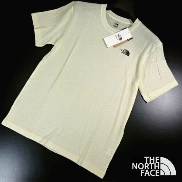 ◎新品 ノースフェイス ロゴ 半袖 カットソー Tシャツ L 100 THE NORTH FACE MERINO WOOL S/S R/TEE メンズ 男性 紳士用 海外正規品