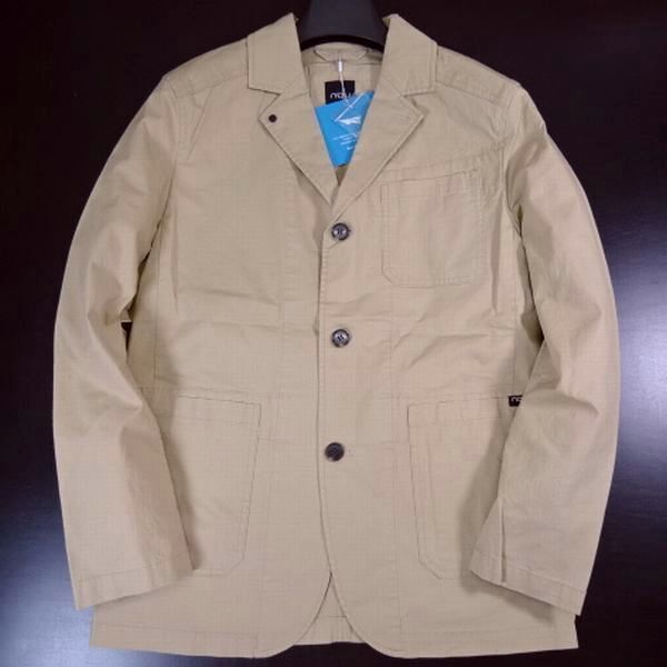 ◎新品 nau ナウ 定価30000円位 リップストップ ポケット ブレザー ジャケット ブルゾン US L ASIA M メンズ 男性 紳士用