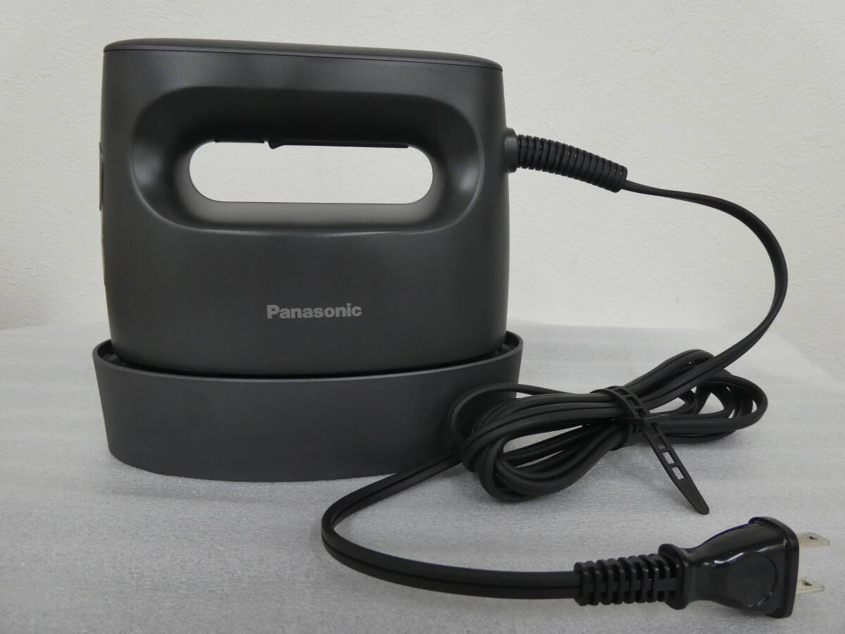 Panasonic パナソニク 衣類スチーマー NI-FS70A アイロン ハンディスチーマー 通電 動作確認済み ブラック 中古 1円スタート