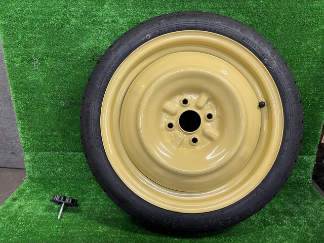 中古 トヨタ,NSP135,ウ゛ィッツ タイヤホイール スペア,T125/70D16