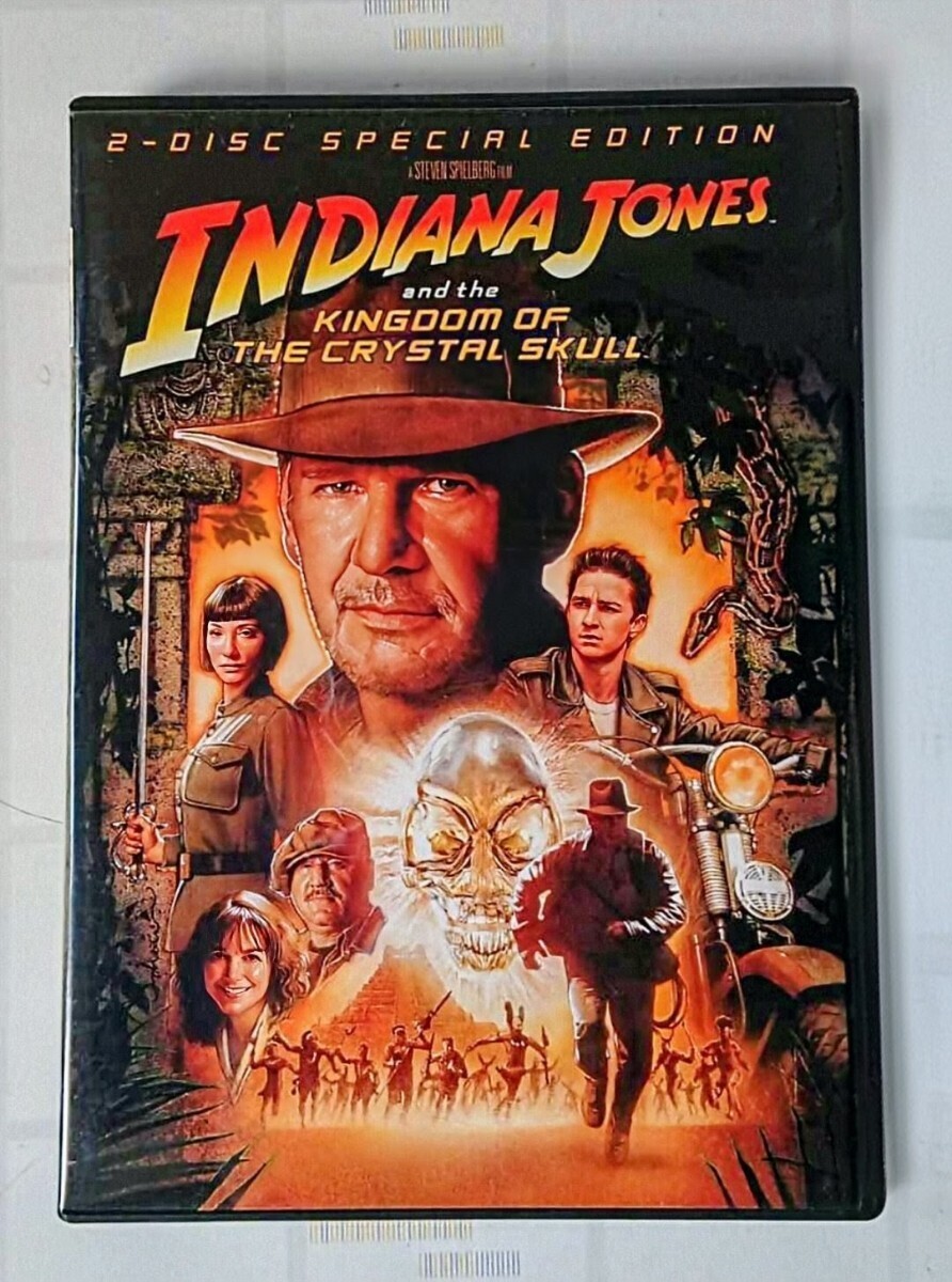 インディ・ジョーンズ クリスタル・スカルの王国 2-DISC SPECIAL EDITION 中古DVD スティーブン・スピルバーグ監督 ハリソン・フォード