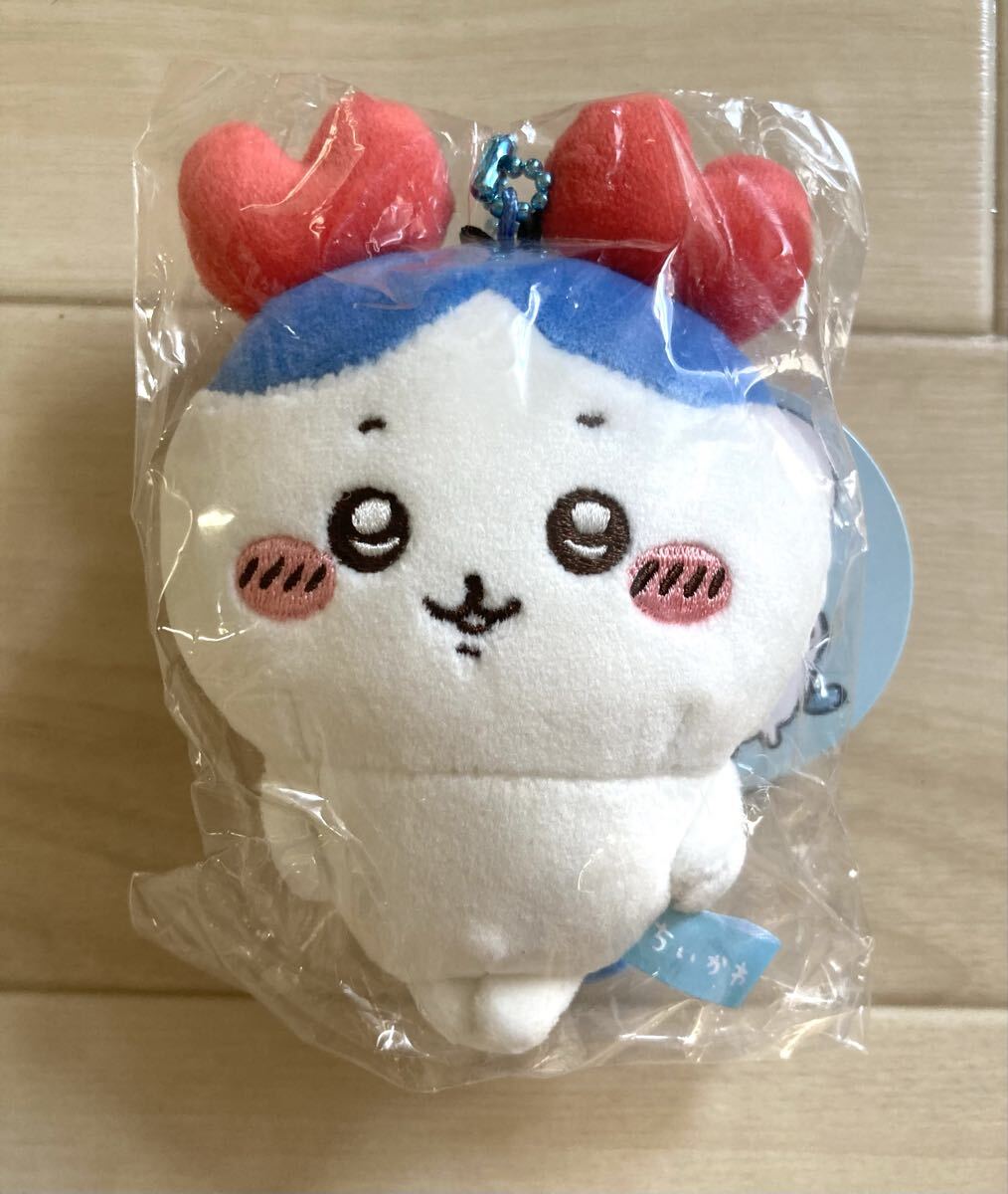 【ちいかわ〜カニなハチワレマスコット】2023.7.14、未使用品！タグ付き！初期！ナガノ、ちいかわ、古本屋、カニ