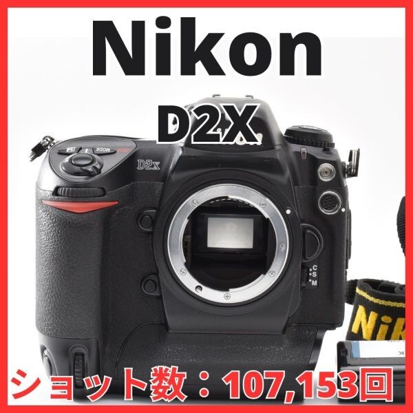 G31[8335]7 ニコン Nikon D2X ボディ 【ショット数 107,153回】