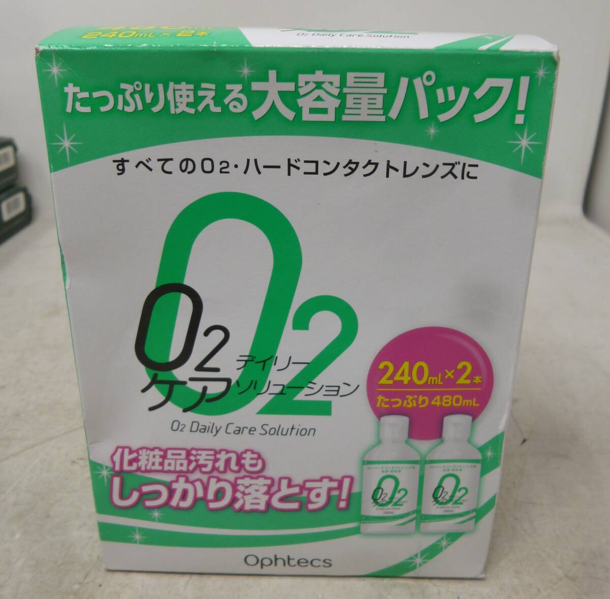 未開封 オフテクス O2デイリーケアソリューション 洗浄液 1箱 [F-528] 送料無料(北海道・沖縄・離島・佐川急便中継料金がかかる地域は除く)