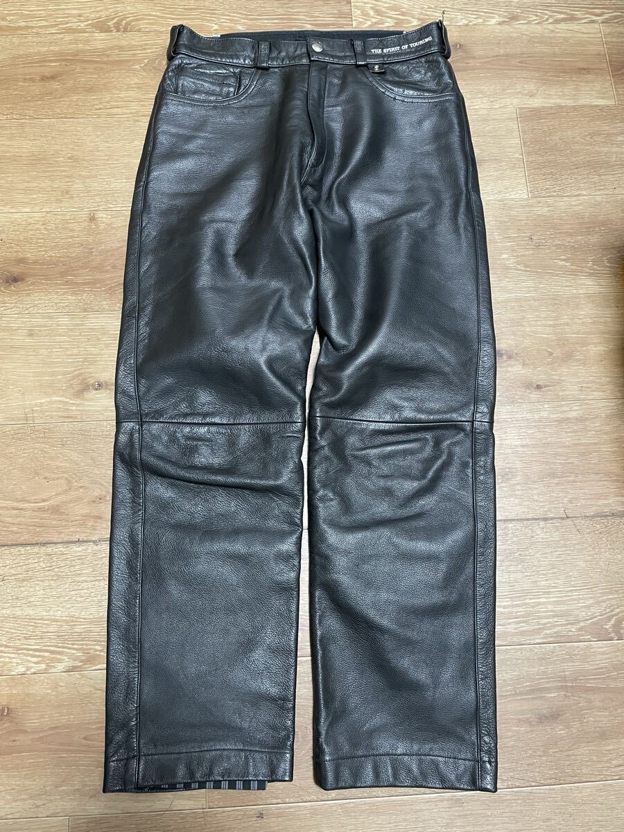 8-74 BMW AG Sparte Motorrad THE SPIRIT OF TOURING LUCCA レザーパンツ パンツ ボトムス メンズ 男性 黒 ブラック 48