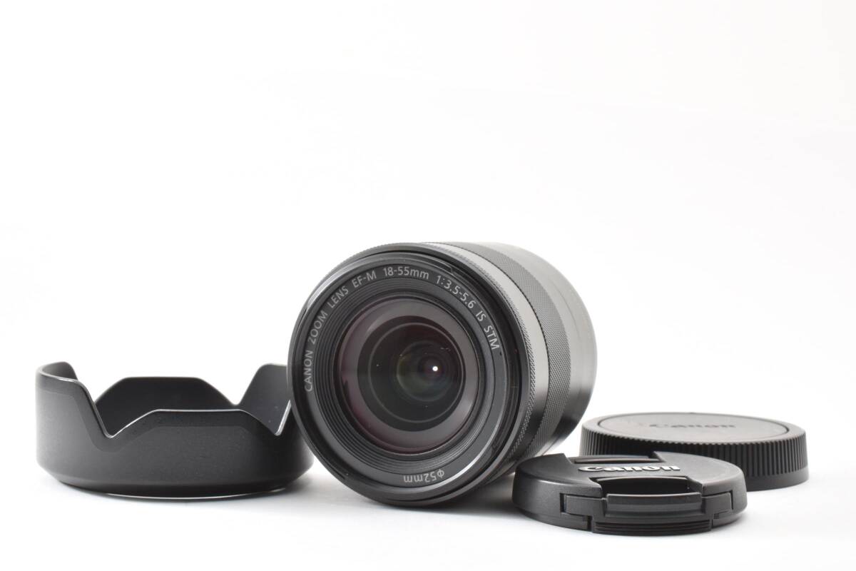 ★☆ 極上品！ Canon キヤノン EF-M 18-55mm F3.5-5.6 IS STM ★☆