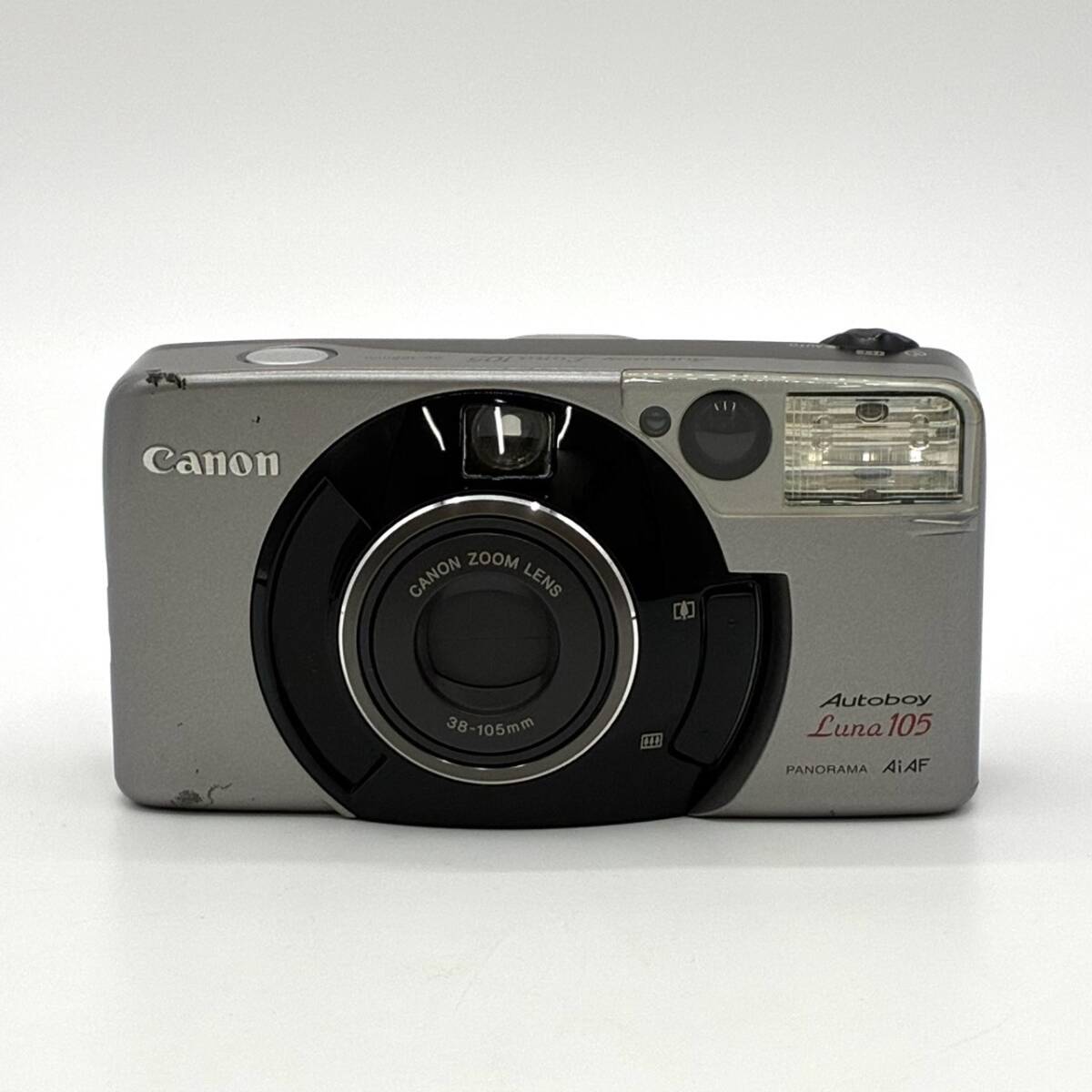 CANON キャノン Canon Autoboy Luna105 コンパクト フィルム カメラ 38-105mm 通電確認済 本体のみ 掃除済 中古品 【郡8119】