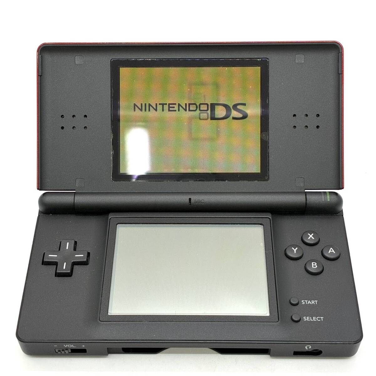 Nintendo DS lite USG-001 任天堂 ニンテンドー DSライト NINTENDO ゲーム機 本体のみ レッド＆ブラック 通電確認済み 【郡8354】