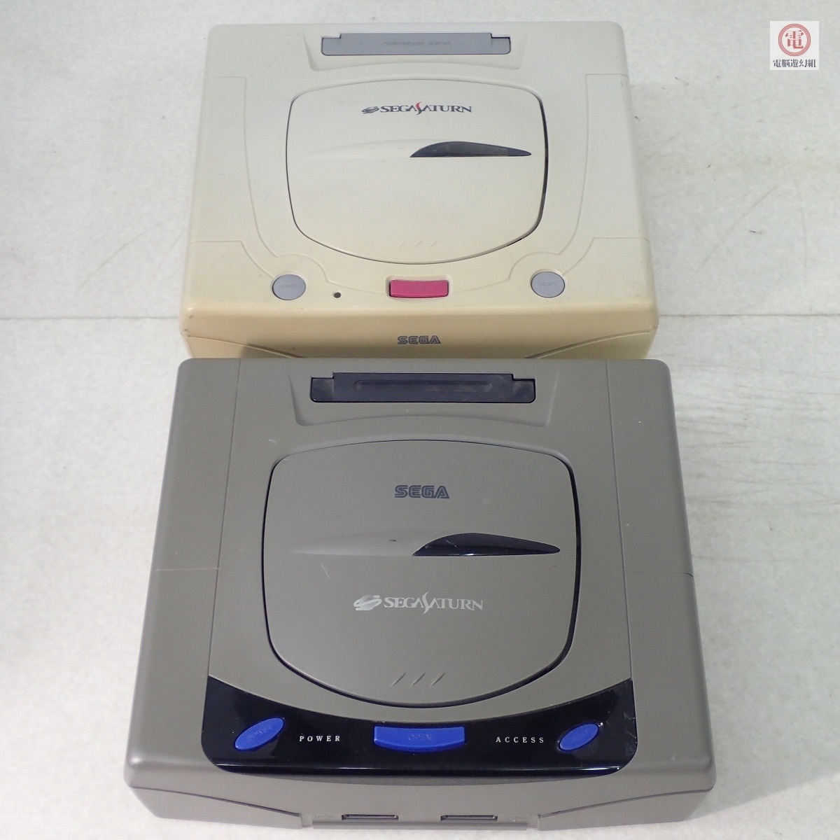 ○SS セガサターン 本体のみ HST-3200/3220 まとめて2台セット SEGA SATURN ジャンク【20