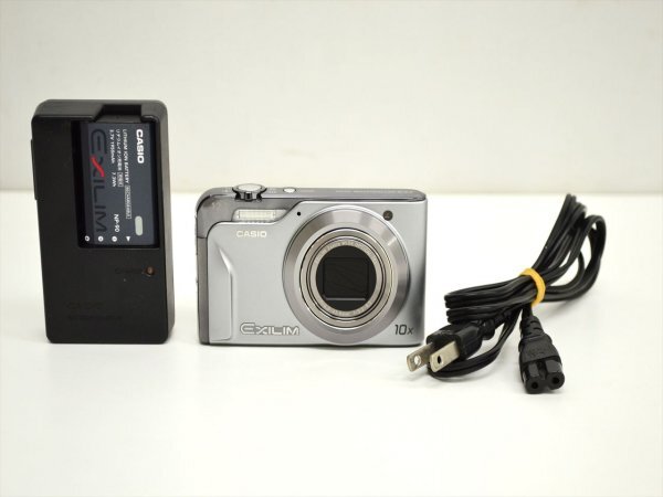KM792●訳あり品●CASIO カシオ EXILM EX-H10　コンパクトデジタルカメラ/デジカメ　バッテリー・充電器付き