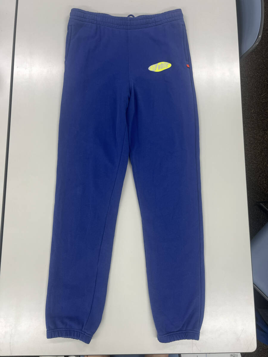 OFFWHITE(オフホワイト) スウェットパンツ ブルーXL サイズ