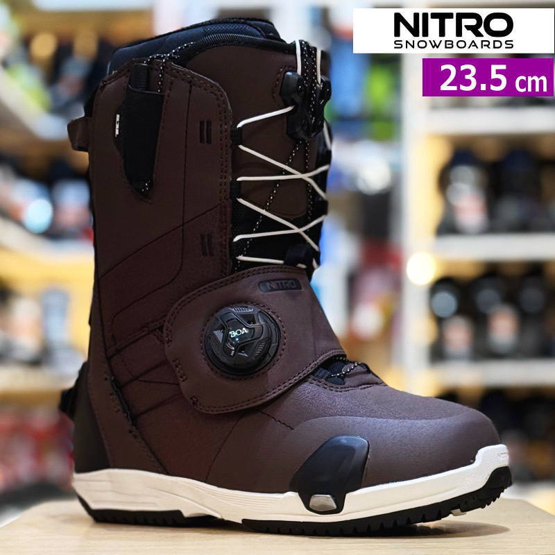 レディース スノーボードブーツ ステップオン 25-26 NITRO MONARCH STEP ON TLS カラー:Port 23.5cm ナイトロ モナーク 型落ち 日本正規品