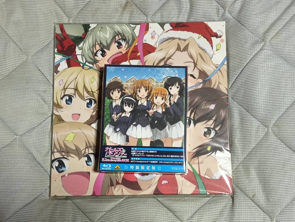ガ−ルズ＆パンツァ− TV＆OVA 5.1ch blu−rayBOX amazon限定LPサイズ収納BOX付　未開封新品