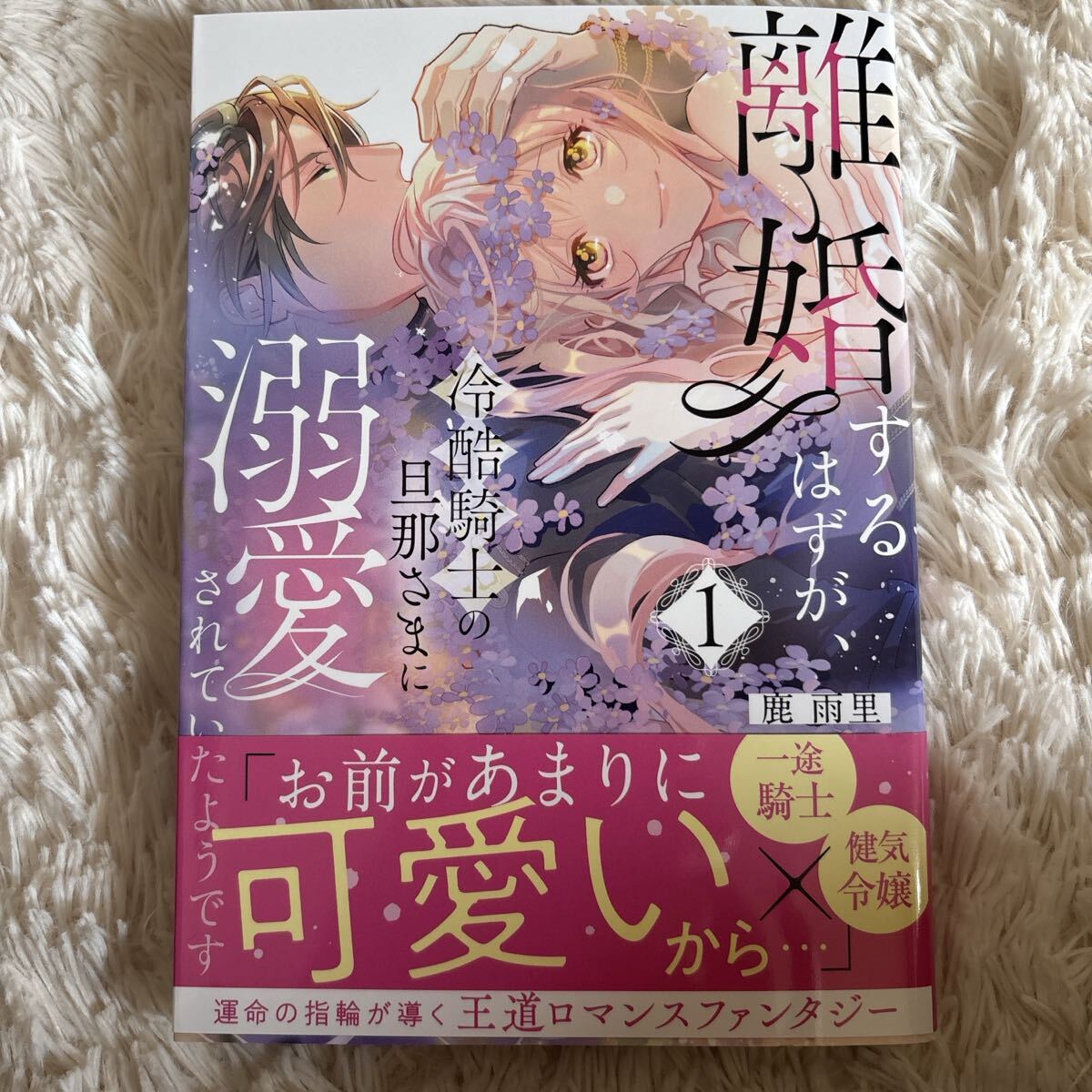 2026.8月新刊 1読 離婚するはずが、冷酷騎士の旦那さまに溺愛されていたようです1巻 鹿雨里 送料185 初版　帯付(同梱は4冊まで)