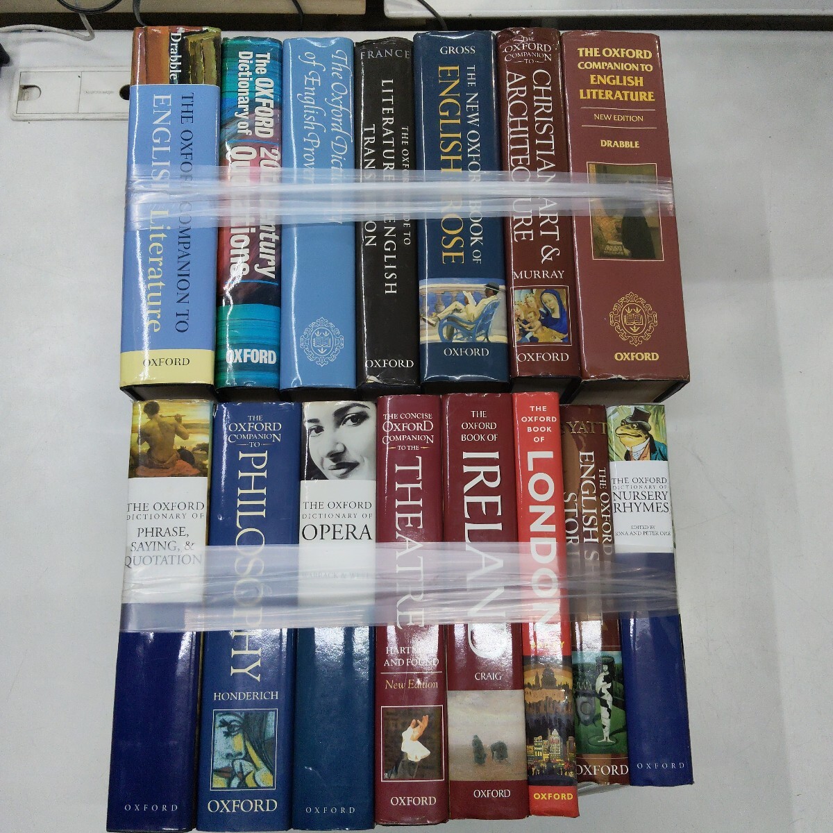 k0804-1 OXFORD DICTIONARY まとめてセット /オックスフォード/辞典/辞書/英文学/哲学/オペラ/文芸/キリスト教美術/建築/演劇/