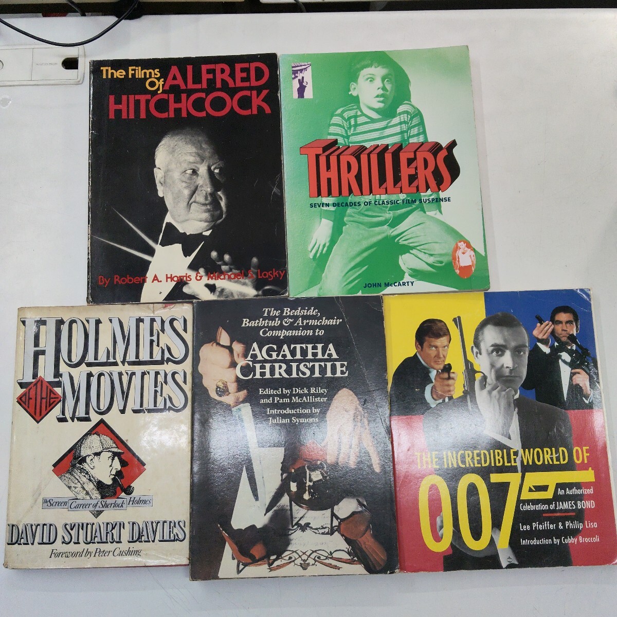 k0805-11 映画関連洋書まとめてセット /007/ヒッチコック/クリスティ/ホームズ/怪奇映画/推理/ミステリー/スパイ/洋画/