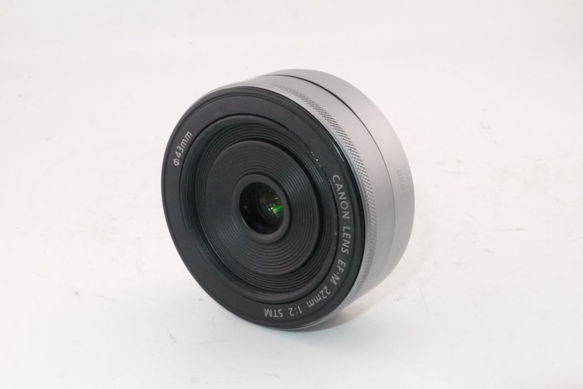 キヤノン CANON EF-M 22mm F2 STM 現状 ジャンク #3116 #0011