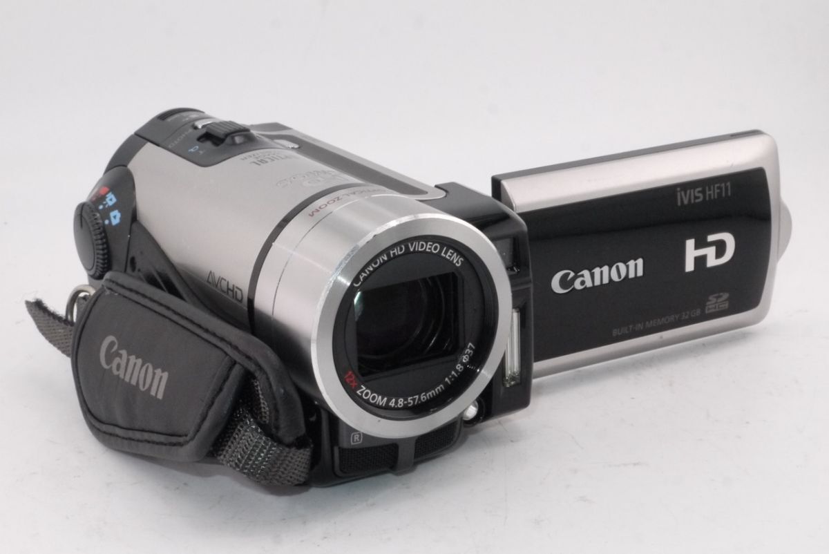 キヤノン CANON iVIS HF11 ビデオカメラ 2008年製 #3124 #0033