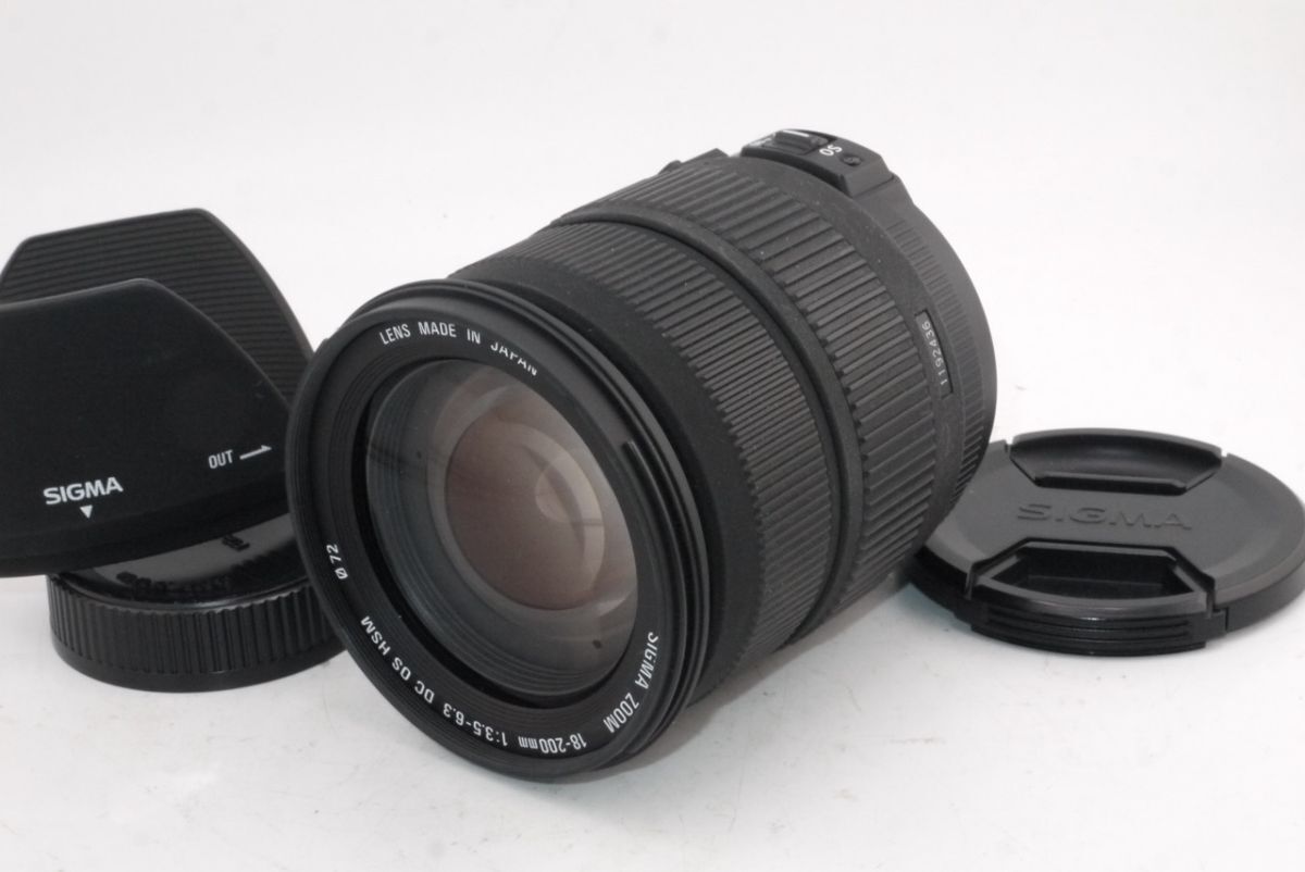 シグマ SIGMA AF 18-200mm F3.5-6.3 DC OS HSM ニコン #3148 #0022