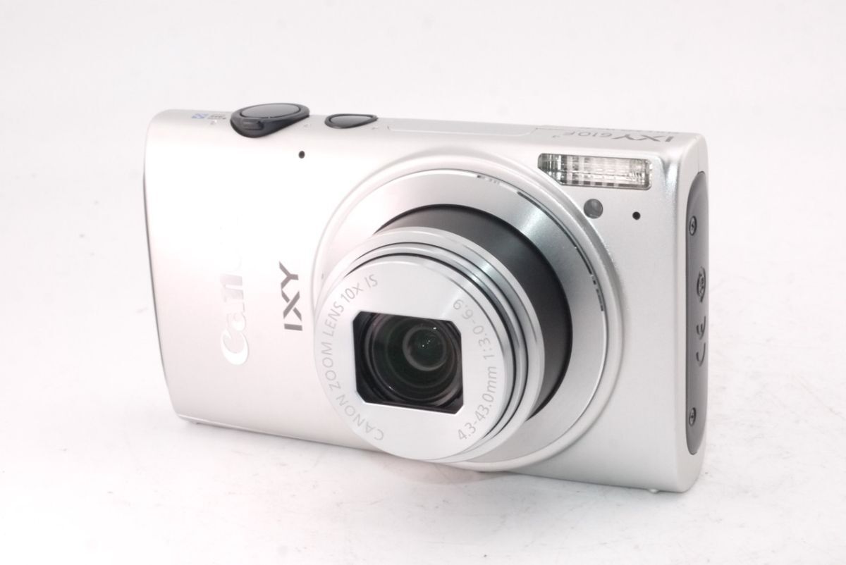 ★美品★キヤノン CANON IXY 610F シルバー コンパクトデジタルカメラ #3167 #0051