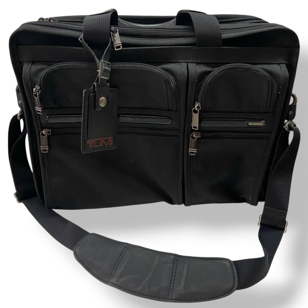 [100/B8-107/260521/11724/1490/TS300] TUMI トゥミ ビジネスバッグ ２WAY 大容量 現状品