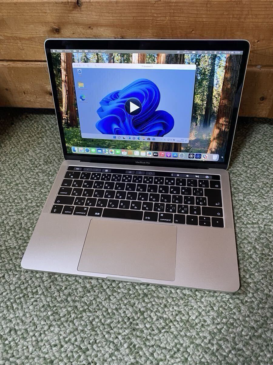 ★SSD1TB★MacBook Pro 2017 ForeThunderbolt 13インチ★Core i7 3.5GHz/RAM16GB/ Windows11/office2024付き