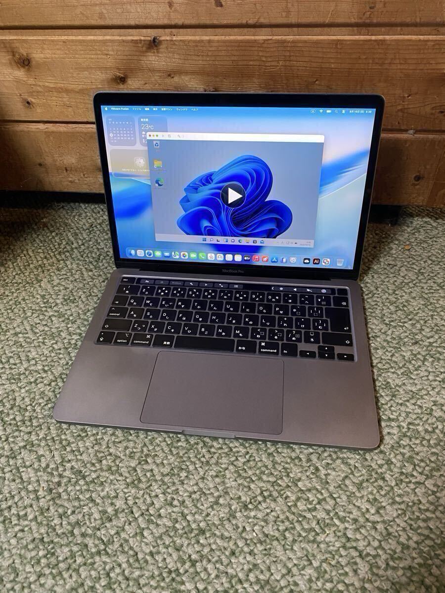★新品バッテリー★SSD512GB★MacBook Pro 2020 Four Thunderbolt 13インチ★Core i5 2.0GHz/RAM32GB/ Windows11/office2024付き　その1