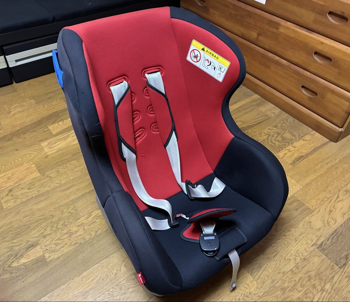 LEAMAN リーマン チャイルドシート ネディ レッド LYF-375 新生児〜4歳頃