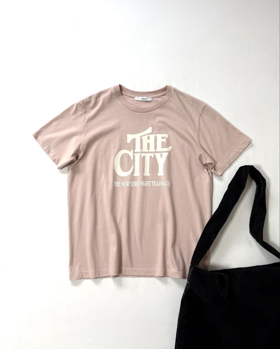 2024 ジャーナルスタンダード relume CITY ロゴTEE ピンク