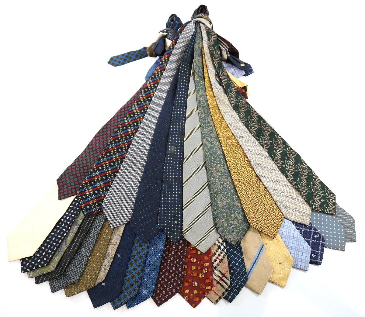 【30点】Burberrys Burberry BURBERRY LONDON ブランド ネクタイ 柄物 装飾 ファッション 小物 メンズ 紳士 まとめ売り 7077-YA