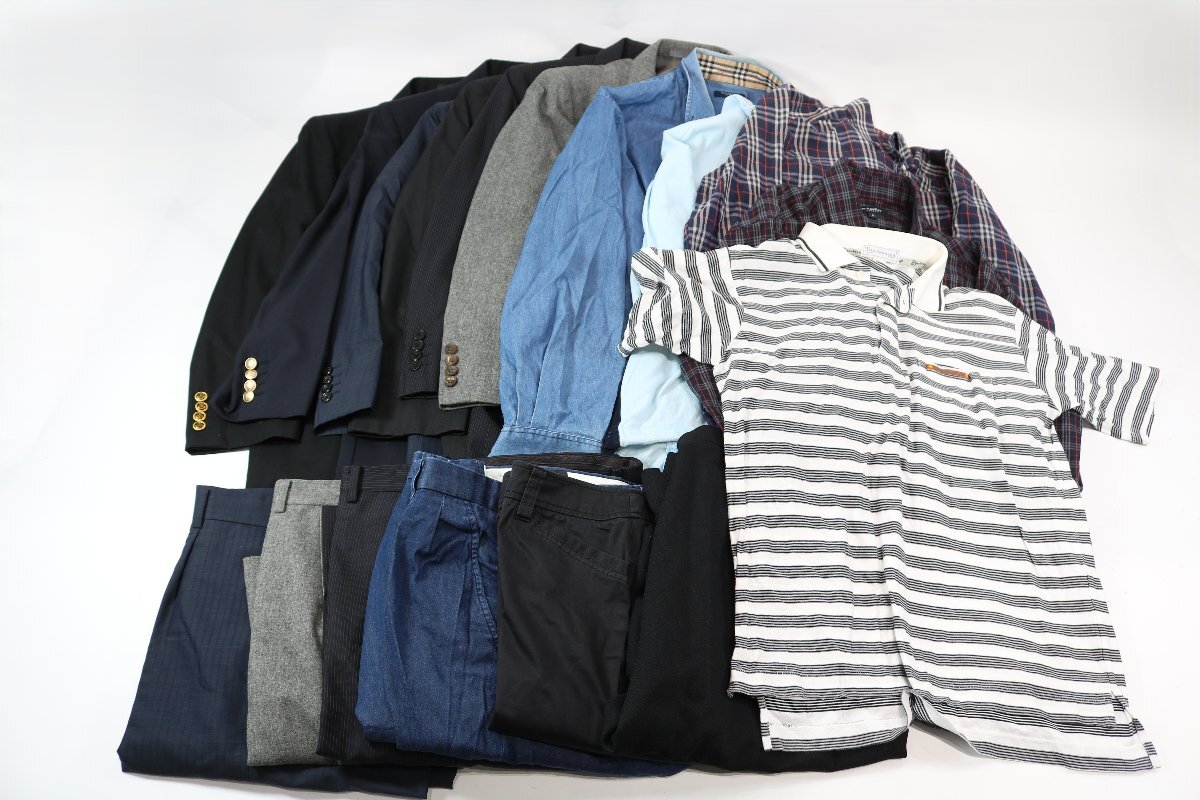 【17点】Burberrys バーバリーズ バーバリーロンドン トップス スーツ スラックス スカート 94-78-175 L 等含 まとめ売り 6985-ES