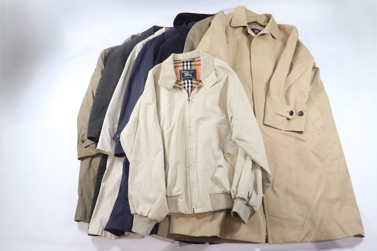 【8点】Burberrys バーバリーズ BURBERRY LONDON バーバリー ロンドン コート ブルゾン ダッフル サイズ M L 等含 メンズ まとめ 7085-BY