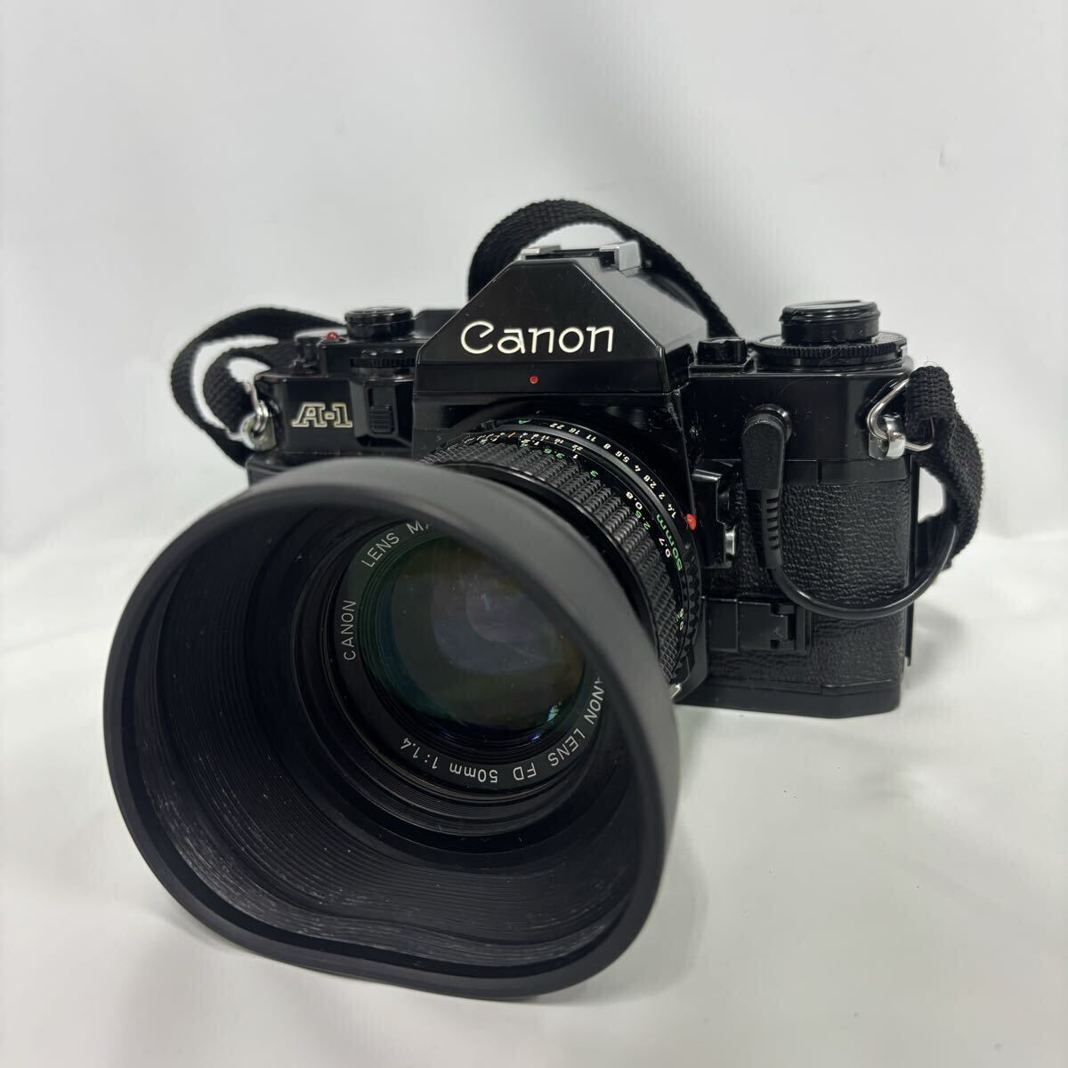 Canon A-1 一眼レフ フィルムカメラ 1533288 キャノン CANON LENS FD 50mm 1:1.4 4008898 DATA BACK A