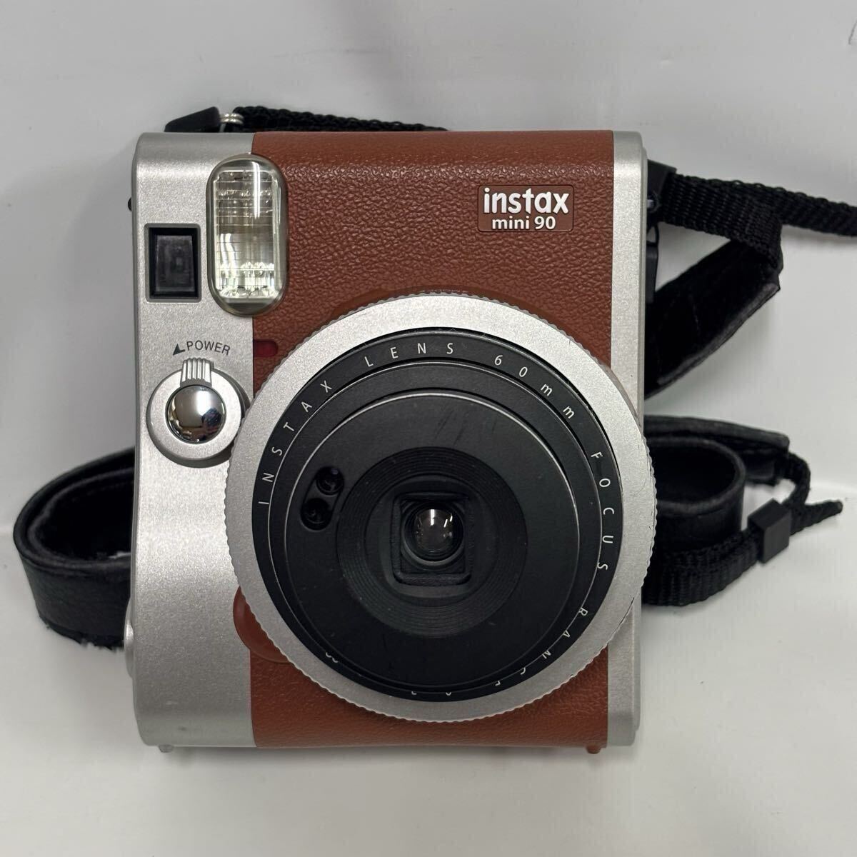 FUJIFILM instax mini90 NEO CLASSIC インスタントカメラ 富士フィルム ネオクラシック ブラウン チェキ