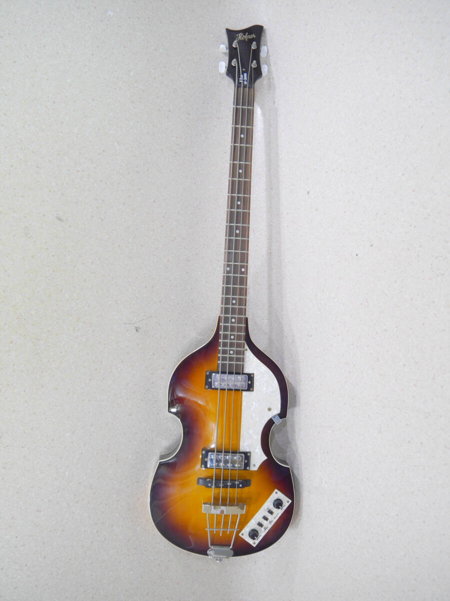 29エレキベースギターHofnerヘフナー ドイツ バイオリンベースIgnition Seriesサンバースト ビートルズ ポール・マッカートニー楽器160