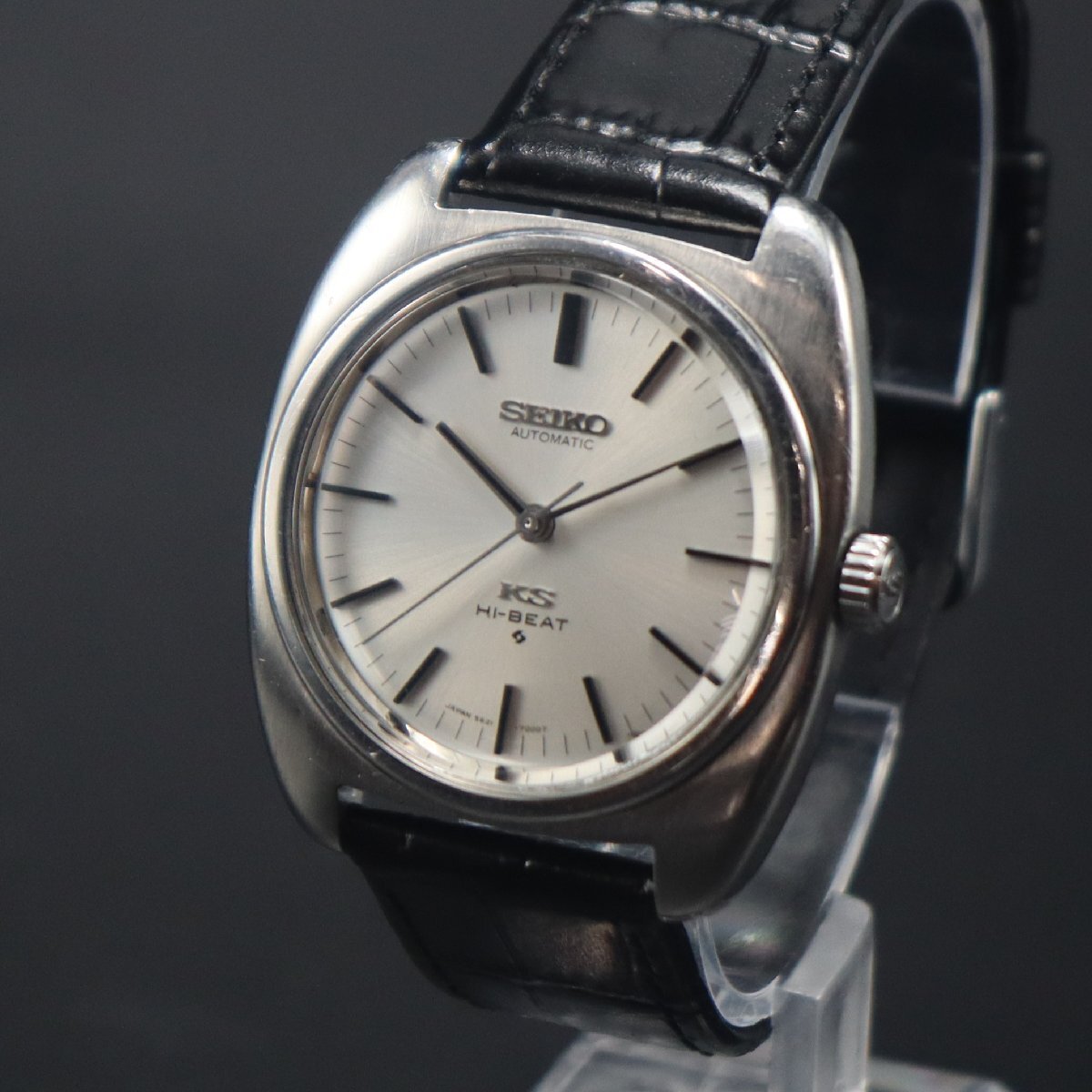 希少 OH済 SEIKO 56KS キングセイコー ハイビート 5621-7000 自動巻 KSメダリオン ワンピースケース 1969年 諏訪 アンティーク メンズ