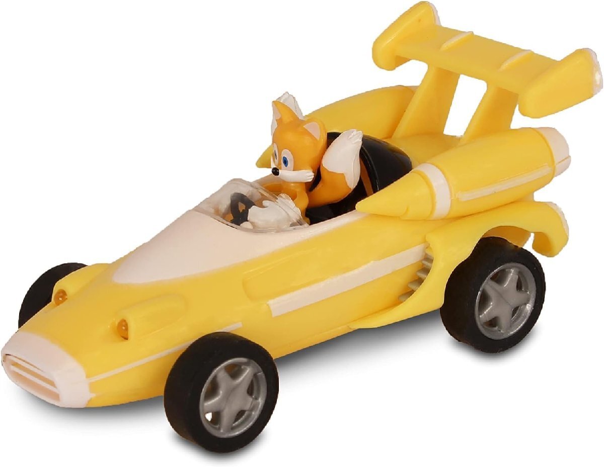 ソニック テイルズ プルバックカー ミニカー 変身レーサー おもちゃ
