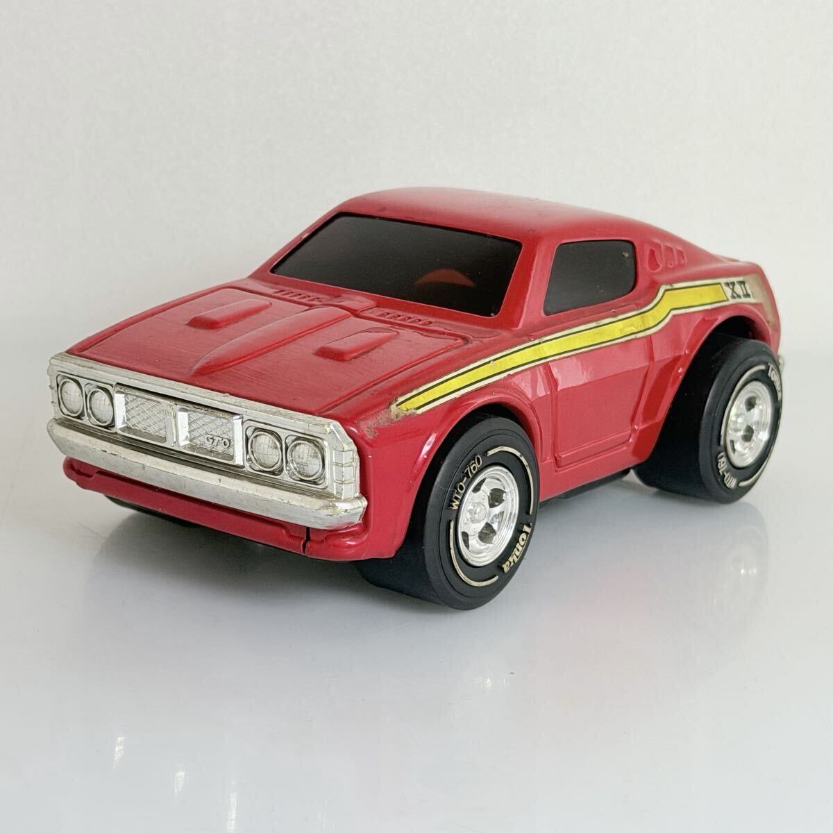 SY1147◆TONKA トンカ ヴィンテージ 三菱 ギャラン GTO ブリキ 車 乗り物 当時物 アンティーク 全長19cm 日本製 