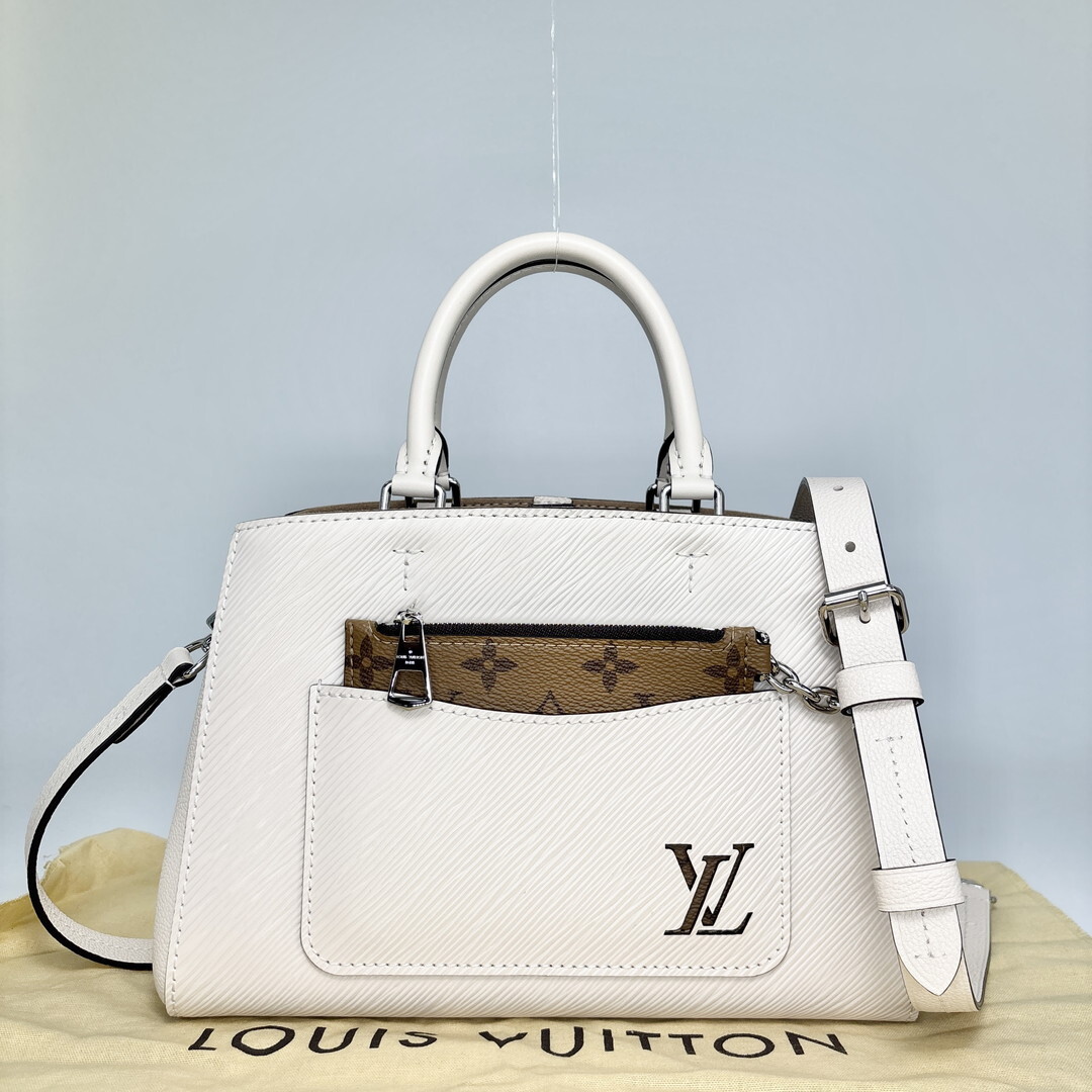 新品未使用/IC Louis Vuitton ルイヴィトン エピ マレル トートBB M20520 ベージュ ハンドバッグ トートバッグ 2way 