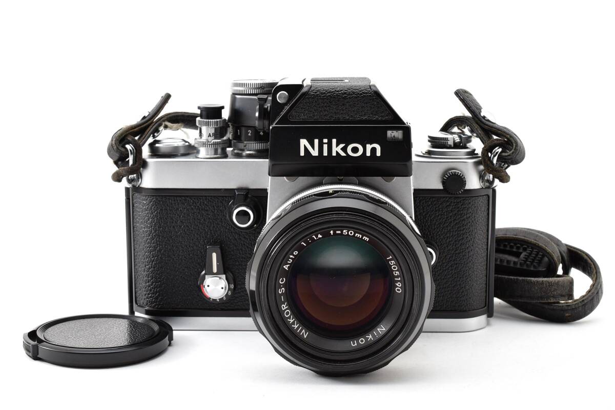 [中古美品]ニコン F2 フォトミック DP-1 ニッコール 50mm 1:1.4 レンズ 3013375