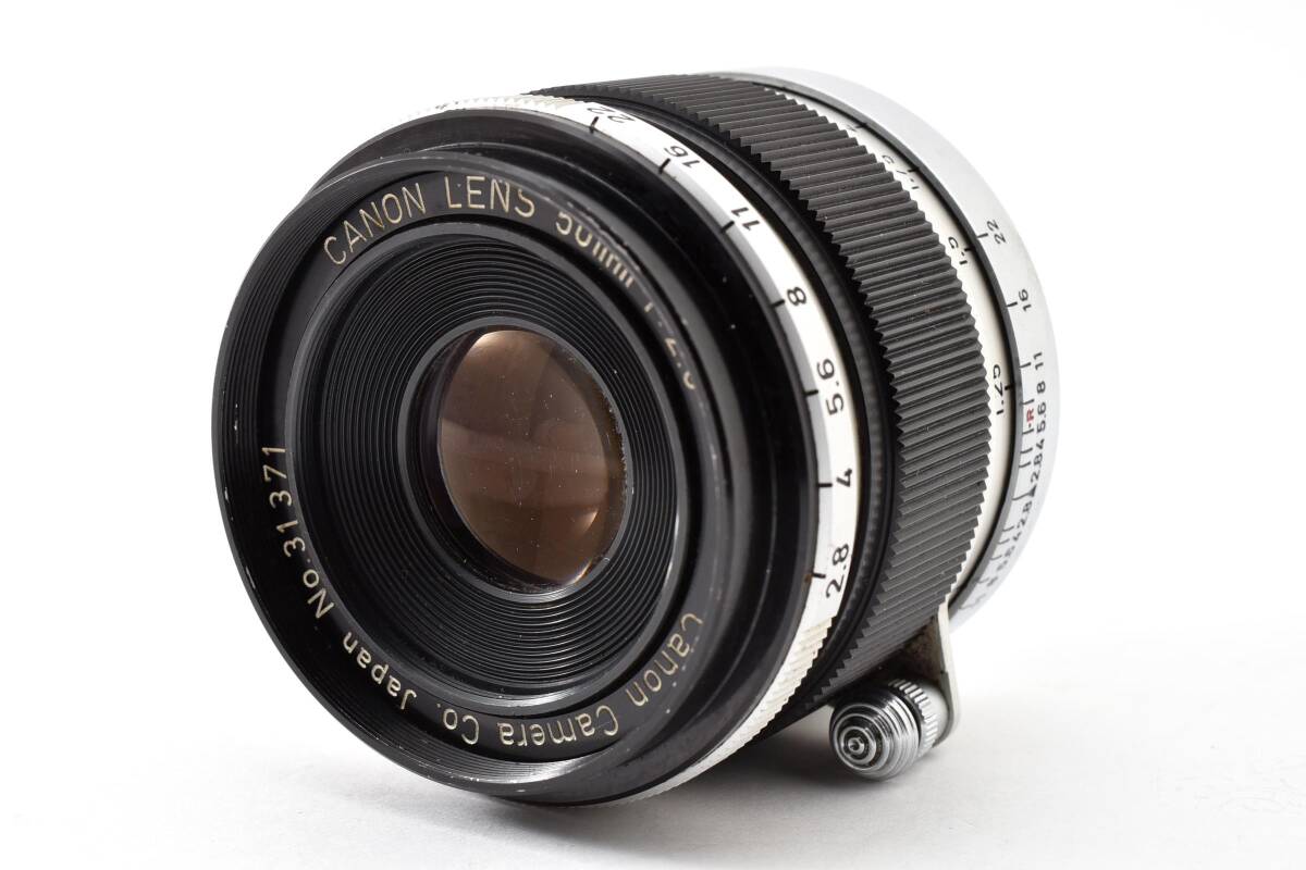現状品 キャノン 50mm 1:2.8 LTM L39 マウント レンズ 3013371